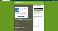 Desktop Screenshot of gayespanabarcelona.blogspot.com