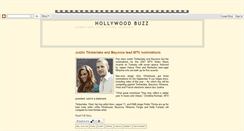 Desktop Screenshot of hollywood-buzz.blogspot.com