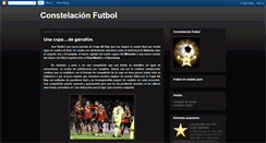 Desktop Screenshot of constelacionfutbol.blogspot.com