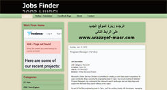 Desktop Screenshot of egyptjobsfinder.blogspot.com