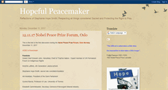 Desktop Screenshot of hopefulpeacemaker.blogspot.com