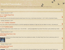 Tablet Screenshot of hopefulpeacemaker.blogspot.com