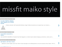 Tablet Screenshot of missfitmaiko.blogspot.com
