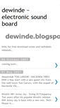 Mobile Screenshot of dewinde.blogspot.com