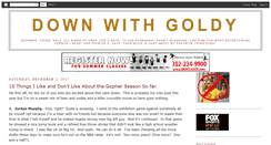 Desktop Screenshot of downwithgoldy.blogspot.com