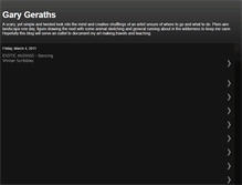Tablet Screenshot of garygeraths.blogspot.com