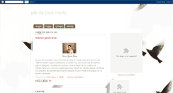 Desktop Screenshot of josemariapalomos.blogspot.com