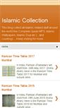 Mobile Screenshot of islamic-collection.blogspot.com