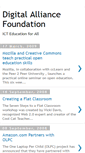 Mobile Screenshot of digitalalliancefoundation.blogspot.com