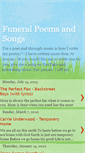 Mobile Screenshot of funeral-poems-and-songs.blogspot.com