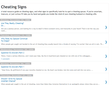 Tablet Screenshot of cheatingsigns.blogspot.com