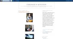 Desktop Screenshot of chrissieskitchen.blogspot.com