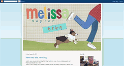 Desktop Screenshot of melissasaylorstudios.blogspot.com