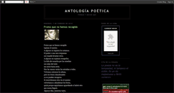 Desktop Screenshot of grupoantologiapoetica.blogspot.com