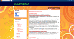 Desktop Screenshot of july-universidad.blogspot.com