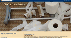 Desktop Screenshot of ohcraponacrutch.blogspot.com