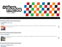 Tablet Screenshot of lojadasmotos.blogspot.com