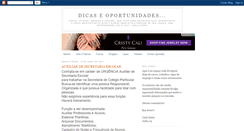 Desktop Screenshot of dicasoportunidades.blogspot.com