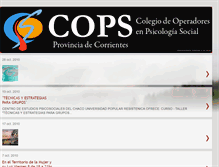 Tablet Screenshot of copscorrientes.blogspot.com