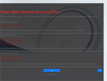 Tablet Screenshot of discountheartratewatches.blogspot.com