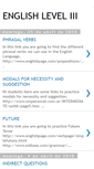Mobile Screenshot of englishlevel3unalmed.blogspot.com