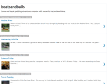 Tablet Screenshot of boatsandballs.blogspot.com