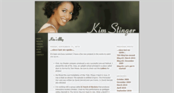 Desktop Screenshot of kimstinger.blogspot.com