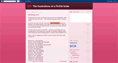Desktop Screenshot of chinaywedding.blogspot.com