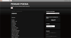 Desktop Screenshot of pensarxpoesia.blogspot.com