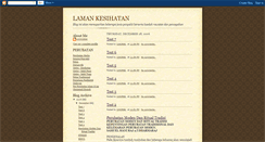 Desktop Screenshot of lamankesihatanku.blogspot.com