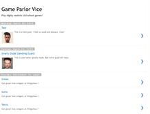 Tablet Screenshot of gameparlor.blogspot.com