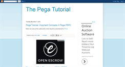 Desktop Screenshot of pegatutorial.blogspot.com