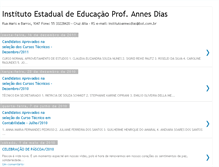 Tablet Screenshot of institutoannesdias.blogspot.com