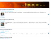 Tablet Screenshot of alexscarrow.blogspot.com