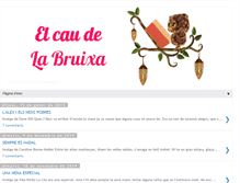 Tablet Screenshot of elcaudelabruixa.blogspot.com