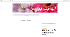 Desktop Screenshot of livrddmedstil.blogspot.com