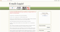 Desktop Screenshot of emailslegais.blogspot.com