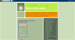 Desktop Screenshot of javier-ugarte.blogspot.com