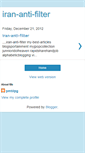 Mobile Screenshot of iran-anti-filter.blogspot.com