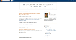 Desktop Screenshot of customer-satisfaction-questionnaire.blogspot.com