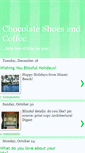 Mobile Screenshot of chocolateshoesandcoffee.blogspot.com