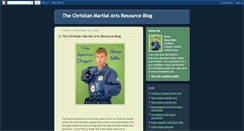 Desktop Screenshot of christianmartialarts.blogspot.com