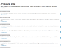 Tablet Screenshot of amoxcalli.blogspot.com