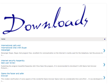 Tablet Screenshot of downloads-reviews.blogspot.com