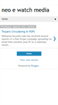 Mobile Screenshot of neoewatchmedia.blogspot.com