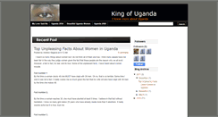 Desktop Screenshot of kingofuganda.blogspot.com