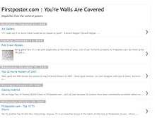 Tablet Screenshot of firstposter.blogspot.com