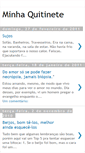 Mobile Screenshot of minhaquitinete.blogspot.com