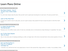 Tablet Screenshot of learn-piano-online.blogspot.com