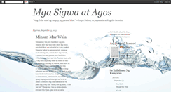 Desktop Screenshot of mgasigwaatagos.blogspot.com